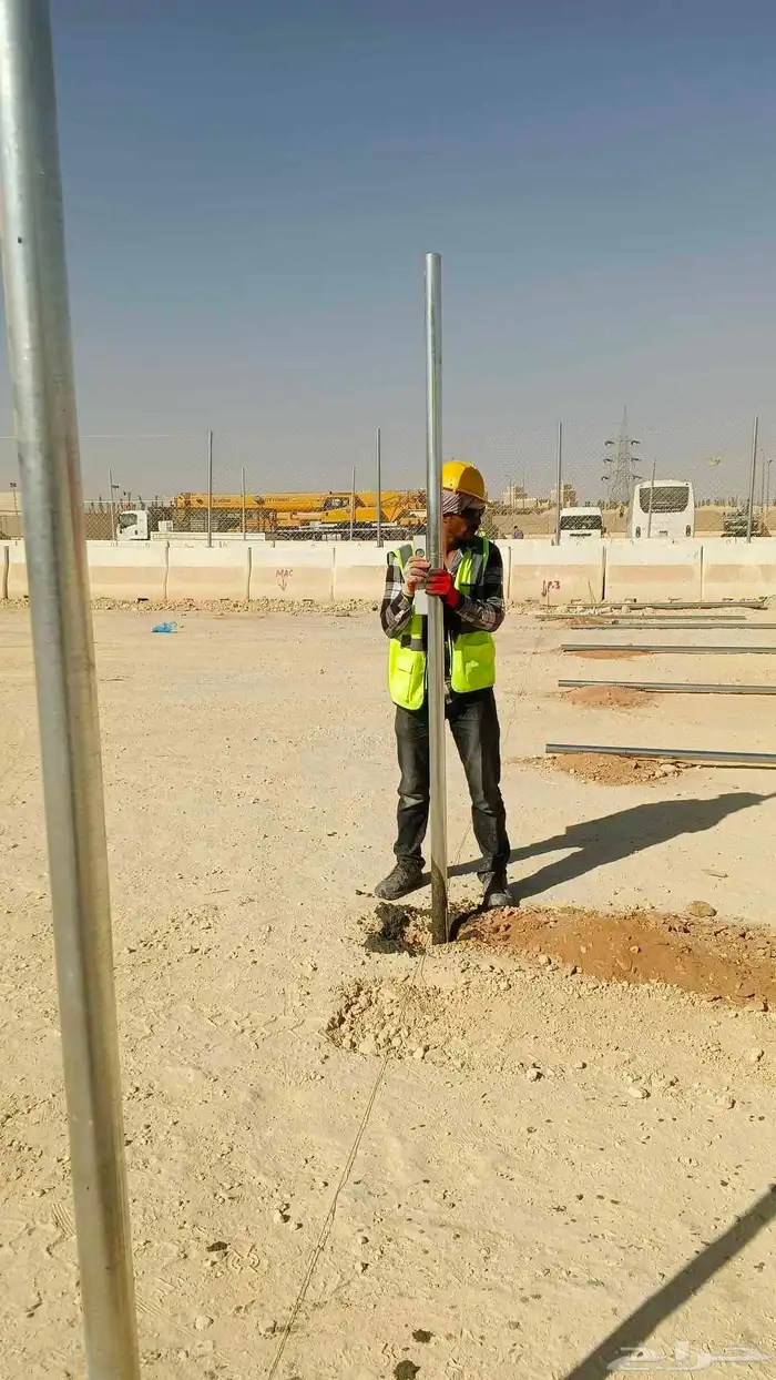 تركيب شبوك هناجر مستودعات Fence 5