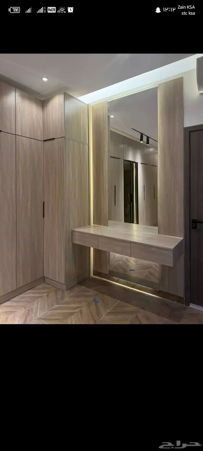 تفصيل غرفة نوم و مطبخ على حسب الطلب خزائن_ملابس 19