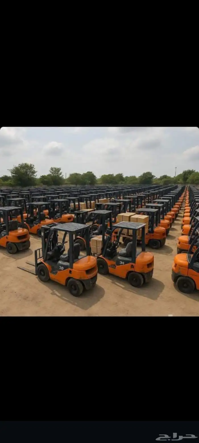 رافعه شوكيه للإيجار جميع أنواعها واحجامها 8