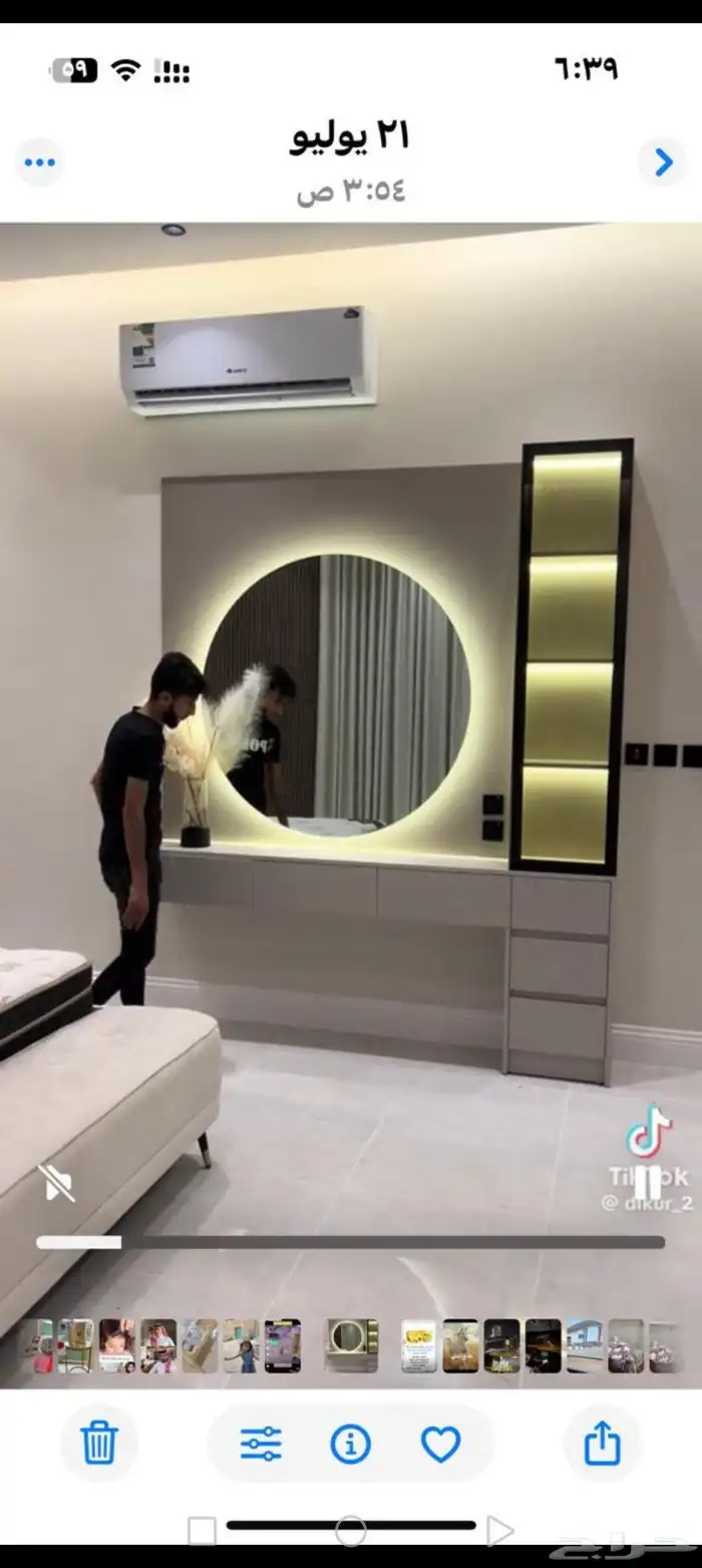 ديكورات داخليه تنسيق مداخل خلفيات شاشه ارضياة باركيه جبس بور 6