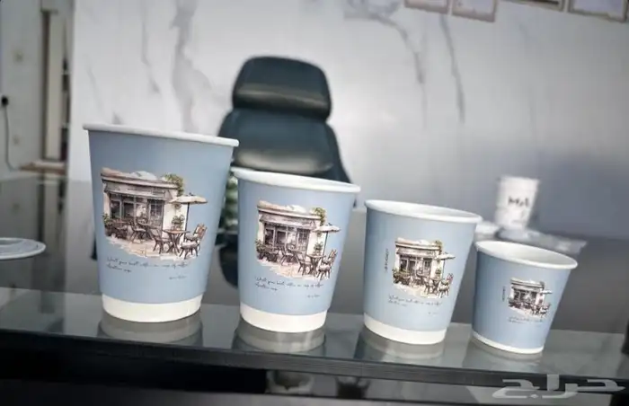 مطبعه جيكات قهوة بوكسات أكواب ورقية كاسات استكرات كوب جركل 19