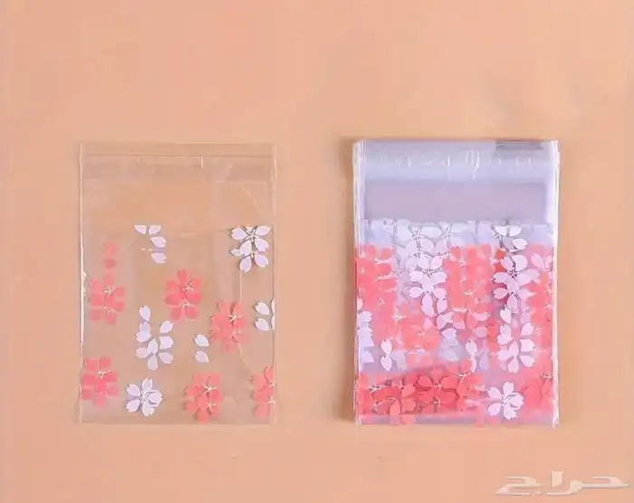 اكياس لاصق كوكيز حلويات هدايا كيس رول 4