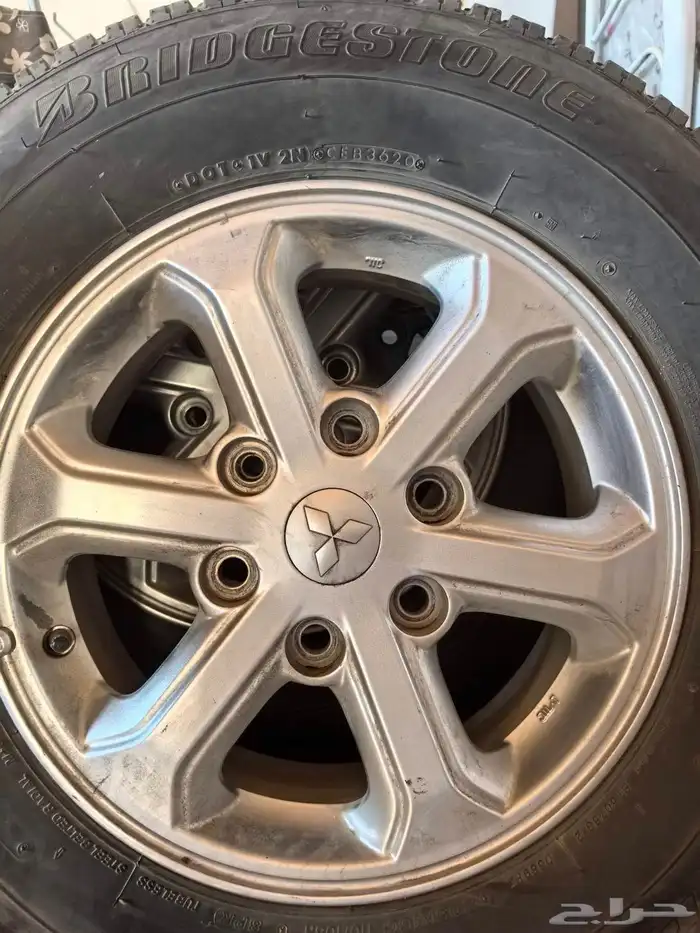 كفرات وجنوط مستوبيشي l200 3