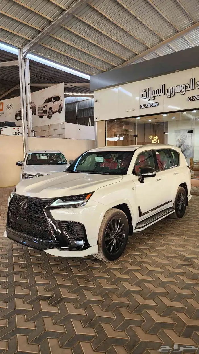 لكزس LX600 اف اسبورت سعودي ابيض 2025 ( بطاقه جمركيه ) 7