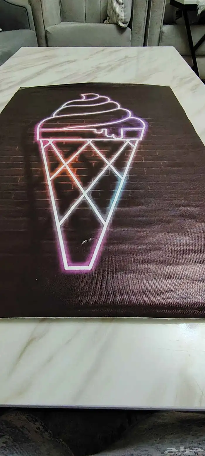 لوحه اعلان لوحة نافذة للضوء 2