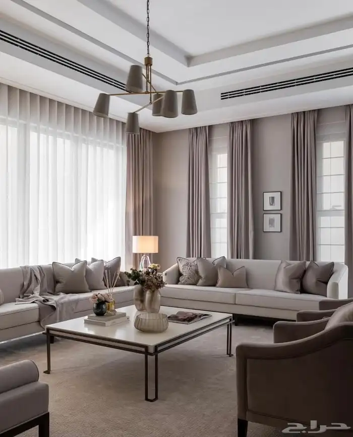 تفصيل جميع انواع الكنب والجلسات الارضي والستائر 5