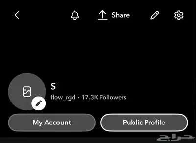 حساب سناب 17 ألف متابع 0