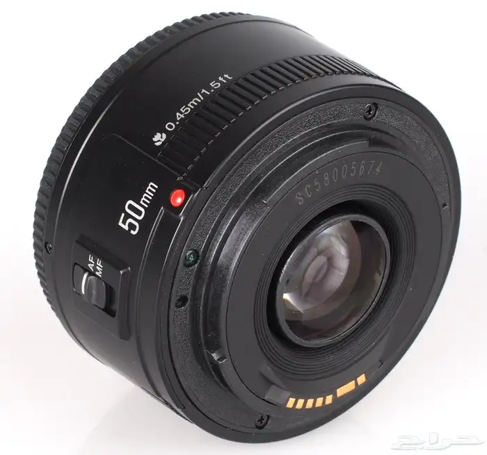 العدسة كانون اتوماتيك احترافي مكرو 50 mm مره نظيف مع كرتون 2