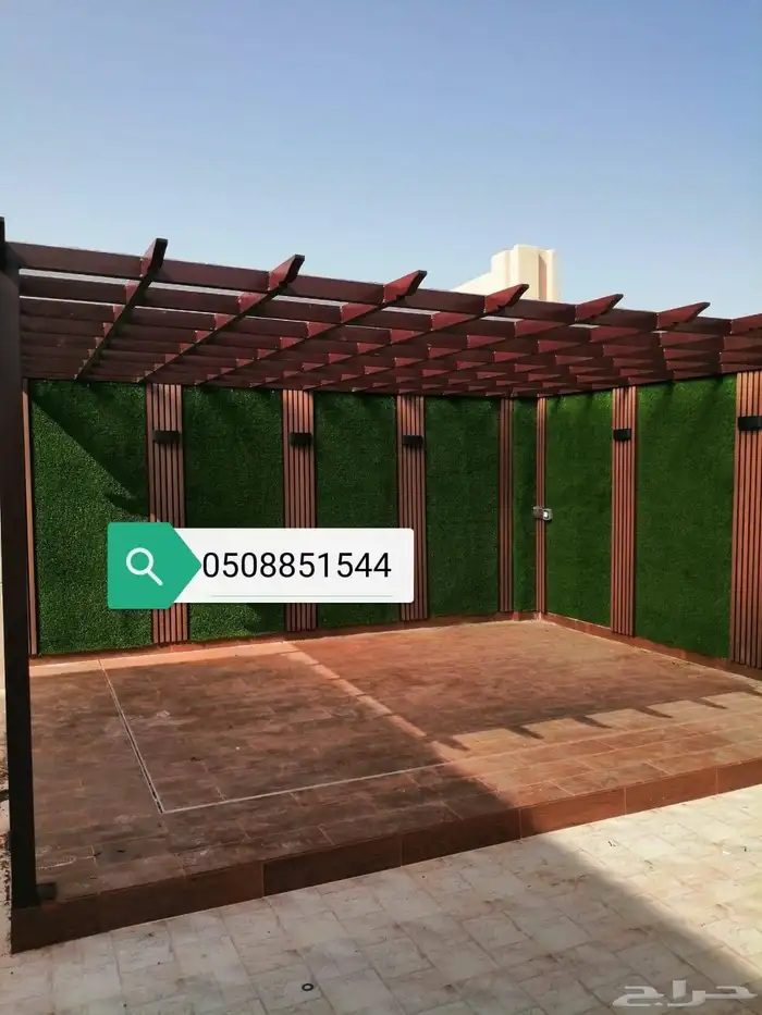 نعمل في مجال الحديد هناجر ومظلات وجلسات جوال 9