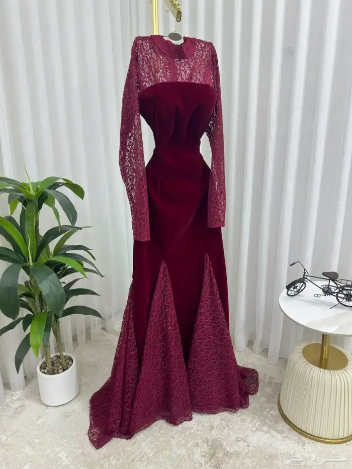 فساتين مخمل 4