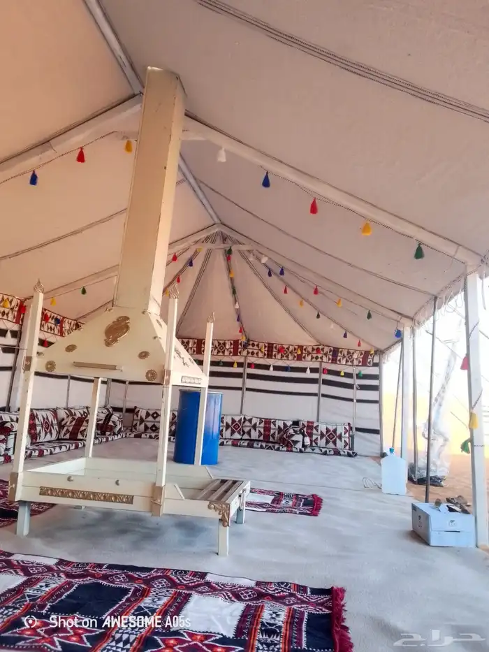 تجهيز مخيمات 2