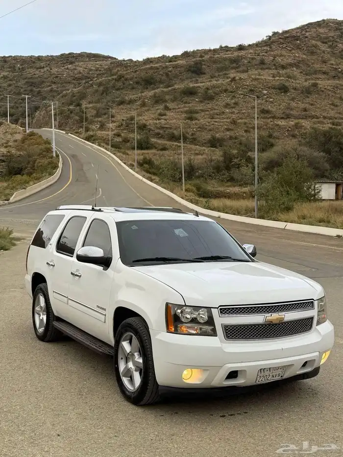 تاهو LTZ وارد امريكا ابيض شرط وكاله 9