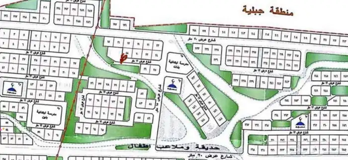 ارض للبيع بمخطط السبتا بالفرعين بصك سكني 0