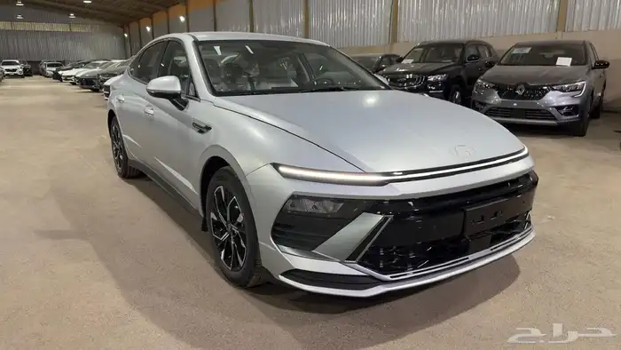 سوناتا فليت 2025 لون فضى رمادي مطفى ب 93 000 شامل 1