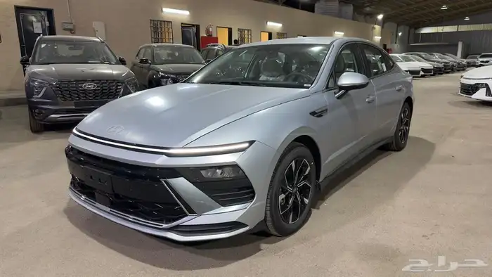 سوناتا فليت 2025 لون فضى رمادي مطفى ب 93 000 شامل 2