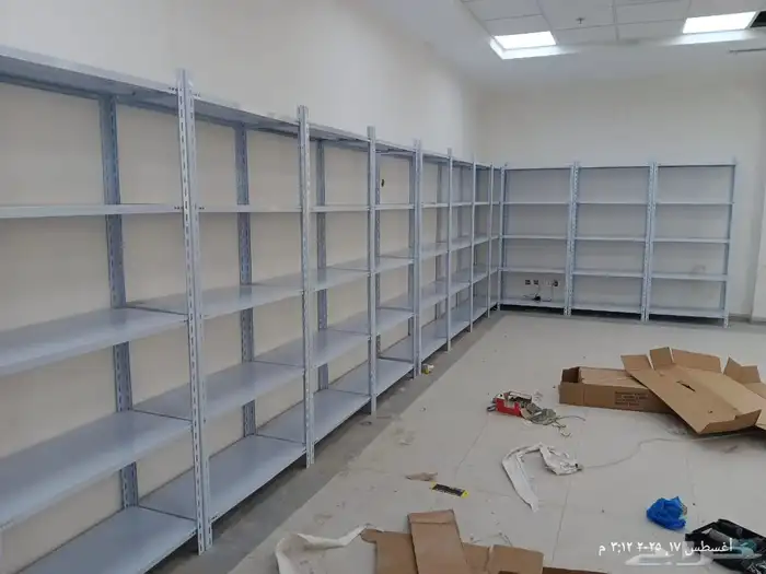 رفوف بقالات وتخزين مستودعات 6
