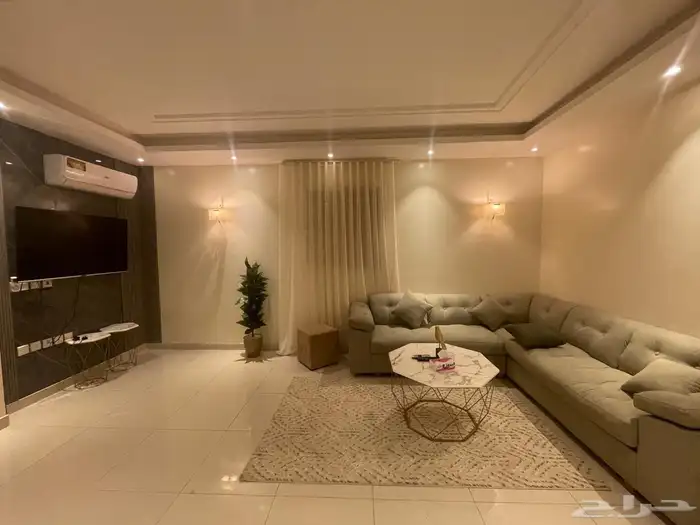 شقة مؤثثة للإيجار حي الياسمين 1