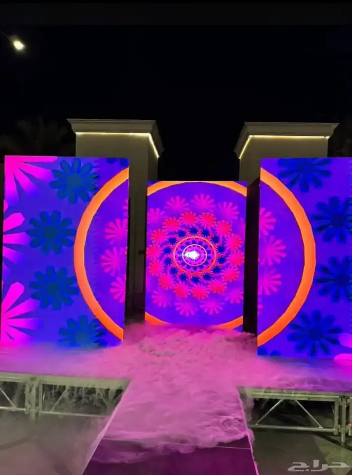 شاشات عملاقة. تراسات مسارح إضاءات اسعار مرضيه للجميع 33