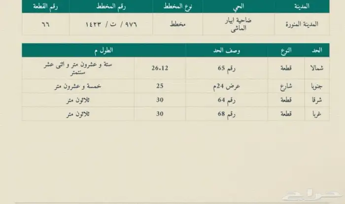 ارض للبيع في ابيار الماشي 1