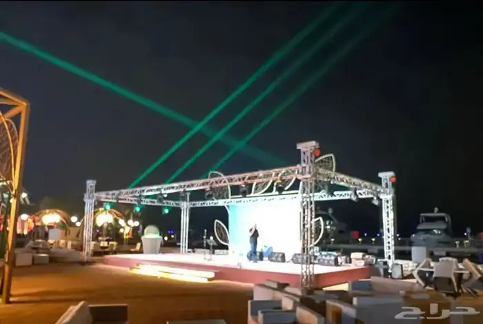 شاشات عملاقة. تراسات مسارح إضاءات اسعار مرضيه للجميع 38