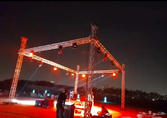 شاشات عملاقة. تراسات مسارح إضاءات اسعار مرضيه للجميع 37