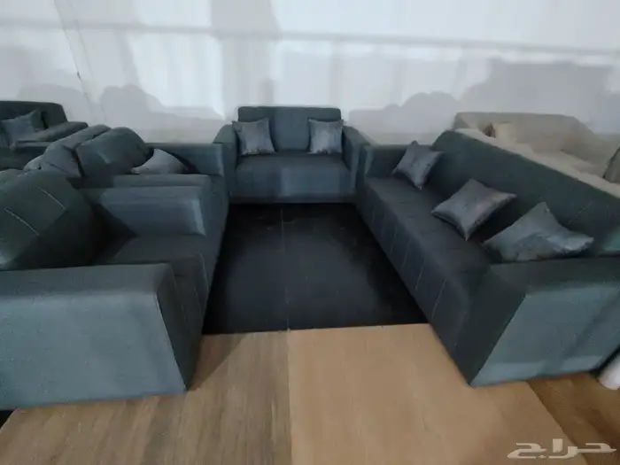 كنب جديد جاهز تفصيل كنب 17