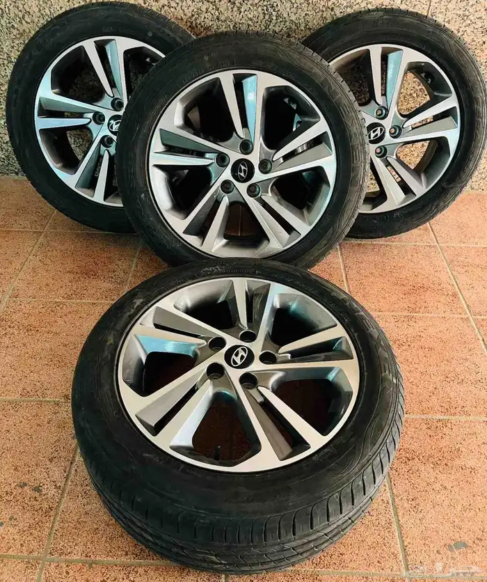 جنوط النترا 2018 الشكل الفل مع كفرات نظيفه 0