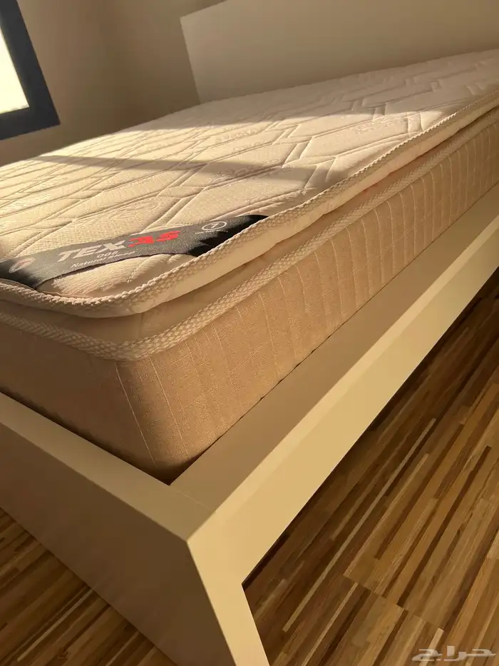 سرير ايكيا كنج ابيض 180   200 2