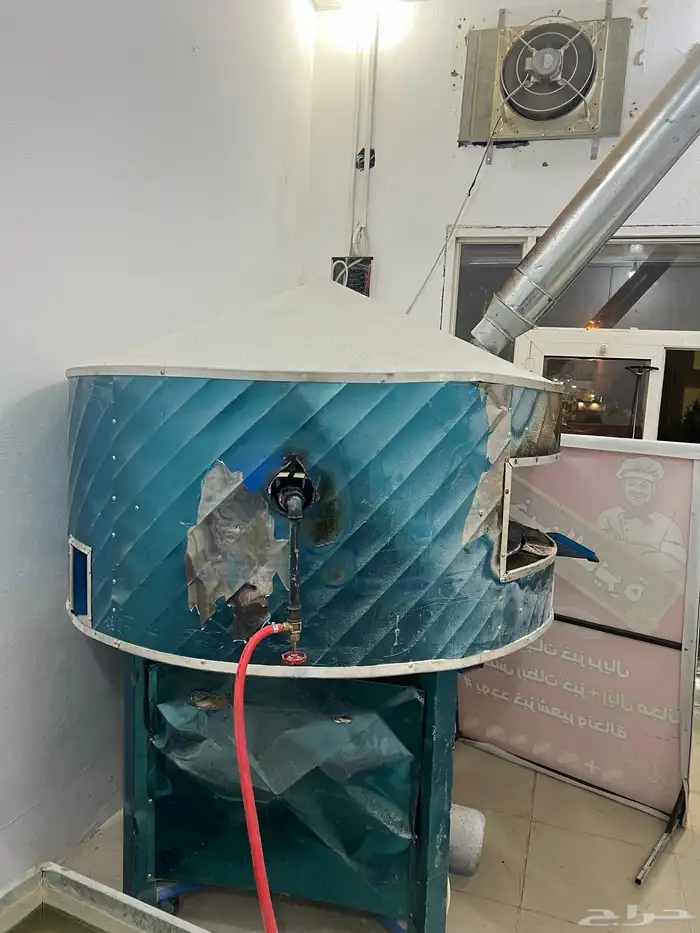 فرن دوار شغال على غاز جديد 0