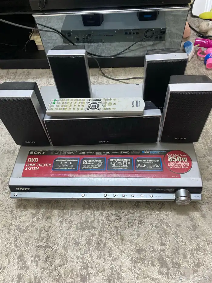 مسرح منزلي سوني dvd واط 850 3
