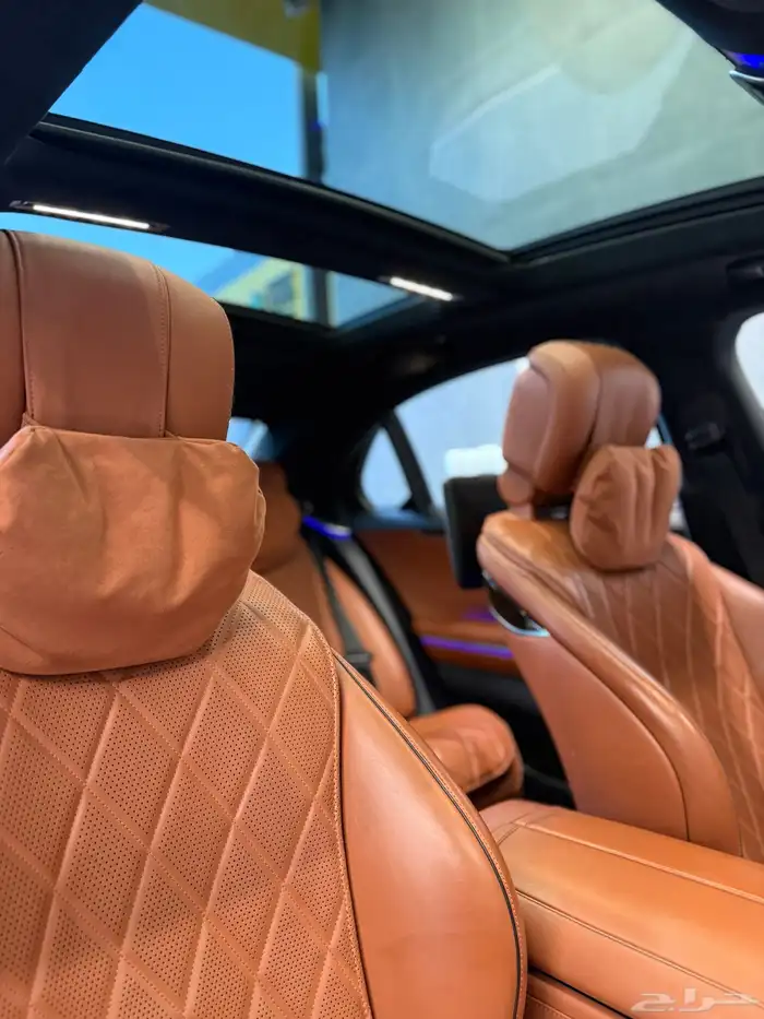 مرسيدس s500 الجوهره لون اسود 2021 14