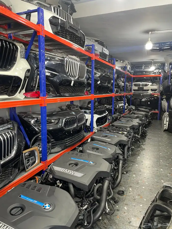 قطع غيار مستورد بي ام دبليو بجميع فئاتها مع الضمان 24