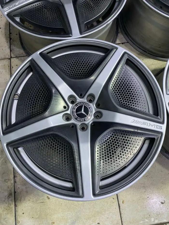 طقم جنوط مرسيدس مقاس 20 أصلي وكالة اخو الجديد 1