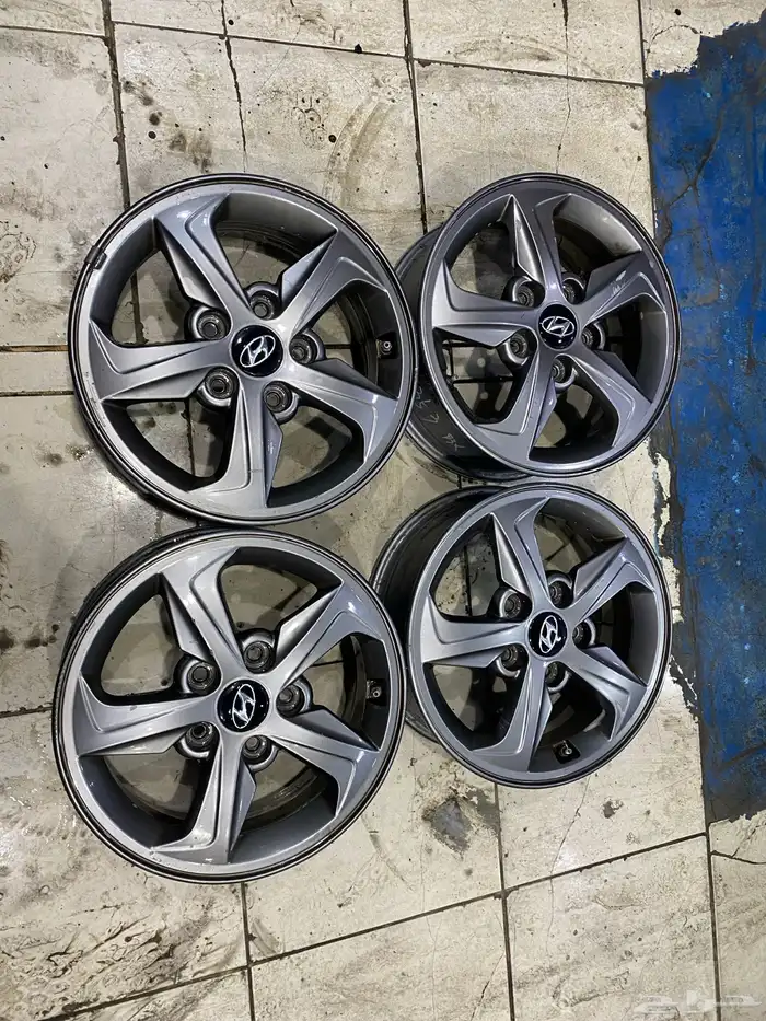 طقم جنوط النترا ديزل مقاس 15 اصليه وكاله 1