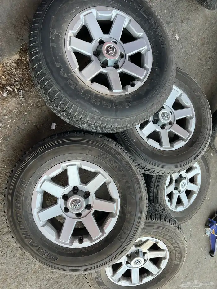 جنوط إف جي مع كفرات دلوب  مقاس 265.70.17 تاريخ 2024 29