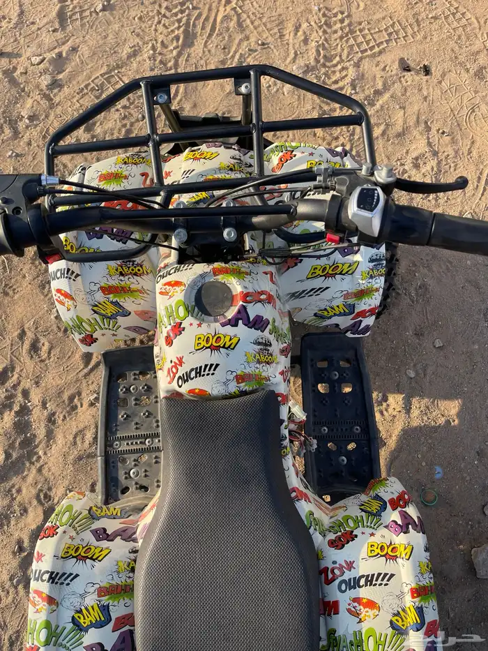 للبيع دباب 4 كفرات كهربائي 0