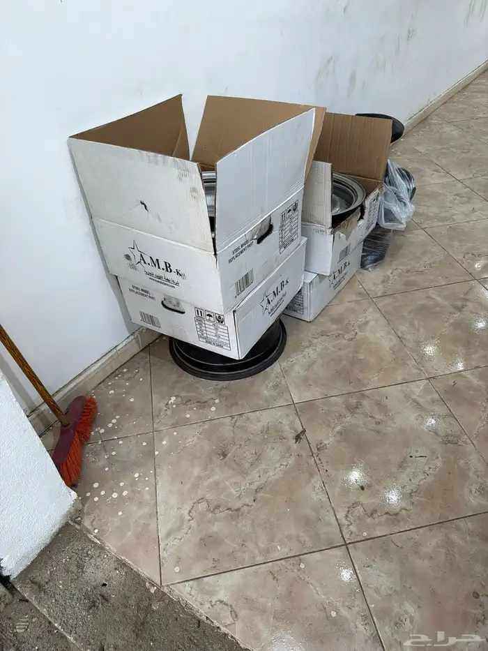 للبيع 5 جنوط جيب شاص شنبر فضي شرط لا رجه ولا تلحيم 0