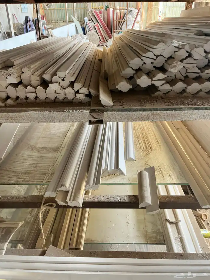 فرصة ذهبية للبيع مصنع ديكورات جبس 1000قطعه ب 4000 ريال فقط 47