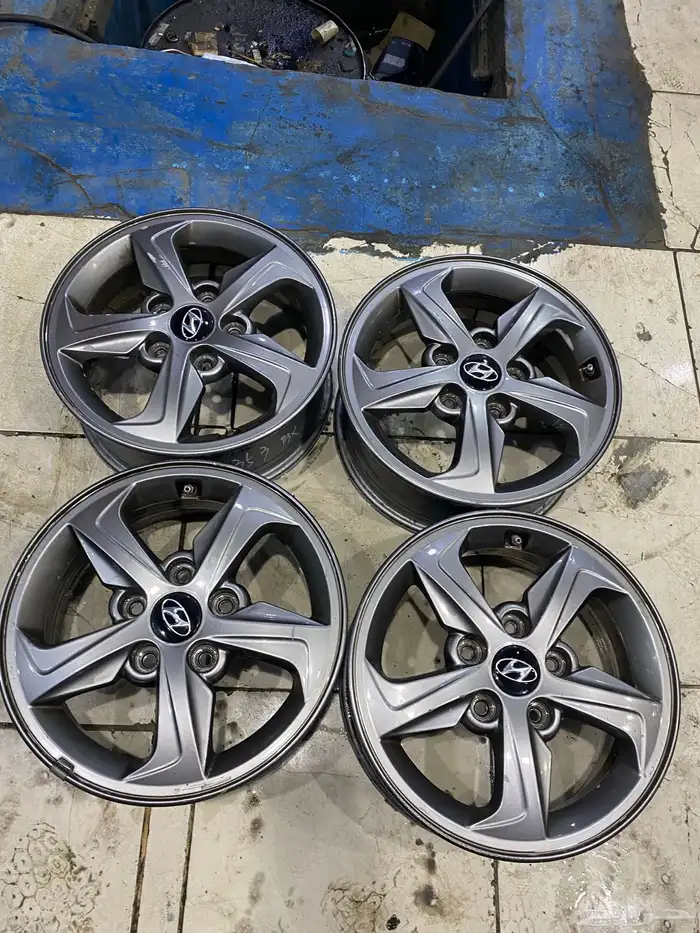 طقم جنوط النترا ديزل مقاس 15 اصليه وكاله 3