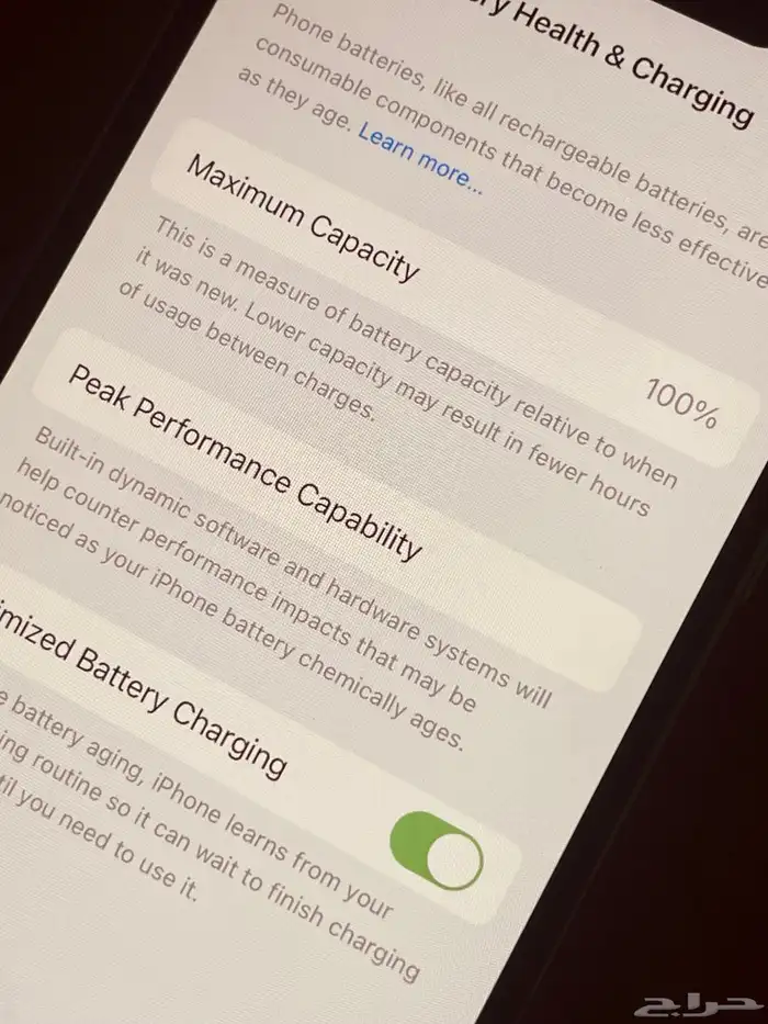 ايفون 12 برو 512 بطاريه 100 7