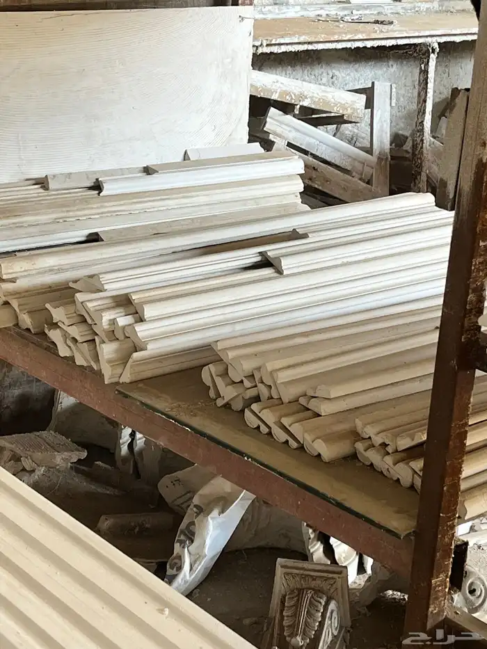 فرصة ذهبية للبيع مصنع ديكورات جبس 1000قطعه ب 4000 ريال فقط 49