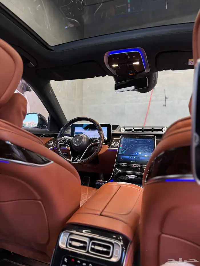 مرسيدس s500 الجوهره لون اسود 2021 9