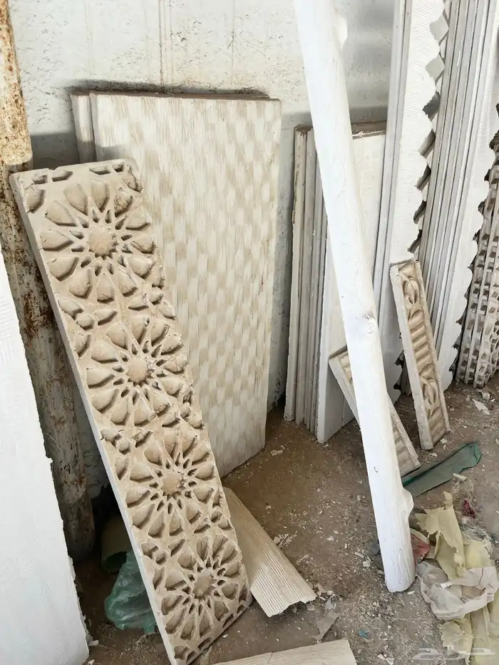 فرصة ذهبية للبيع مصنع ديكورات جبس 1000قطعه ب 4000 ريال فقط 8