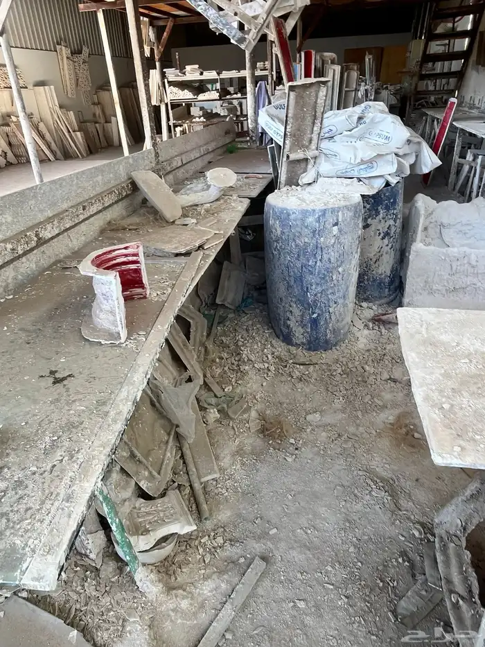 فرصة ذهبية للبيع مصنع ديكورات جبس 1000قطعه ب 4000 ريال فقط 63