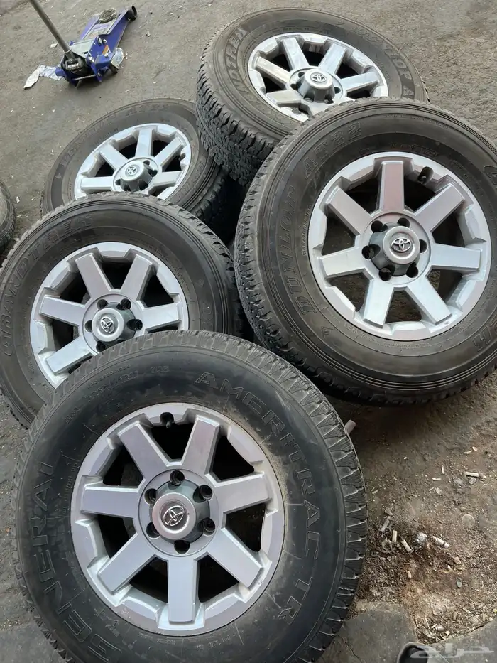 جنوط إف جي مع كفرات دلوب  مقاس 265.70.17 تاريخ 2024 1