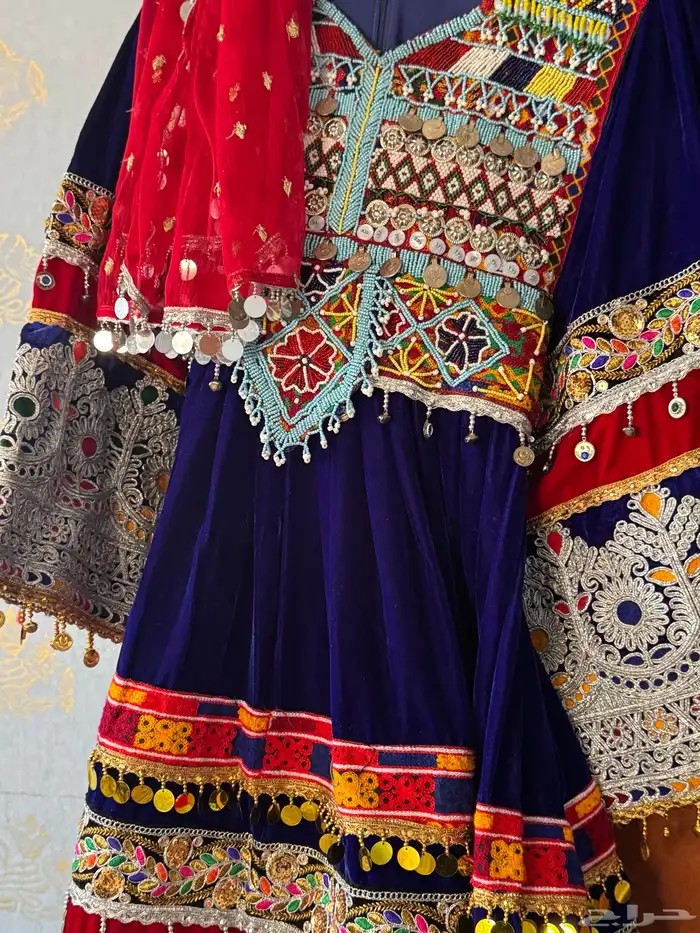فستان افغاني لسه جديده 1