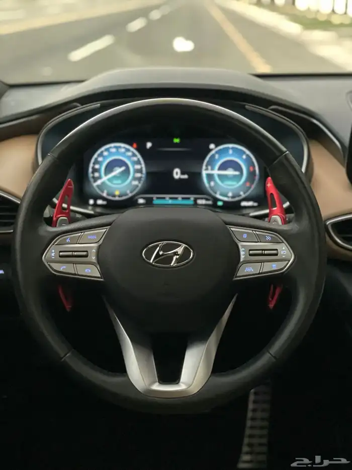 هونداي - سنتافي - 2022 - ديزل - بطاقة جمركية - فل كامل 13