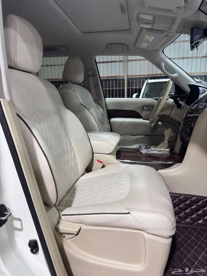 نيسان باترول 2019 6 سلندر ثلاجه فل كامل شرط الفحص 42