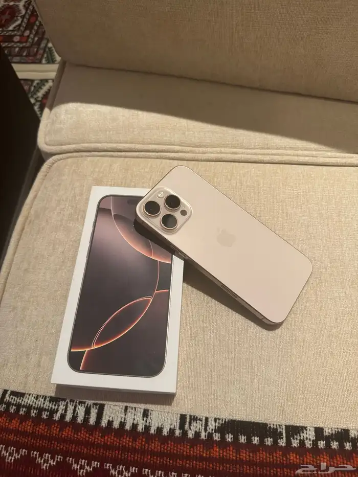 ايفون 16 برو ماكس pro max 16 نظيف جدا استخدام 4 شهور 0