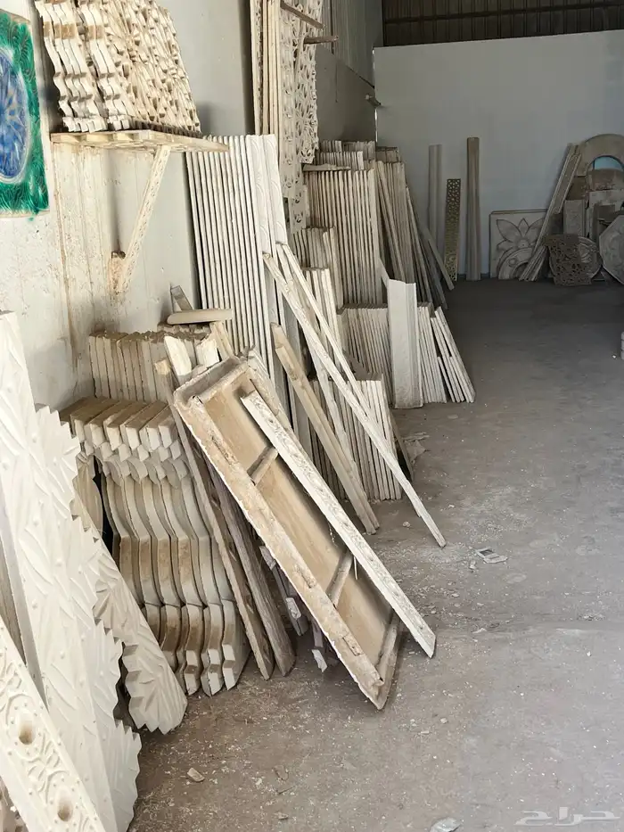 فرصة ذهبية للبيع مصنع ديكورات جبس 1000قطعه ب 4000 ريال فقط 54